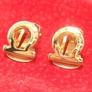 Salvatore Ferragamo Vintage Gancini Earrings